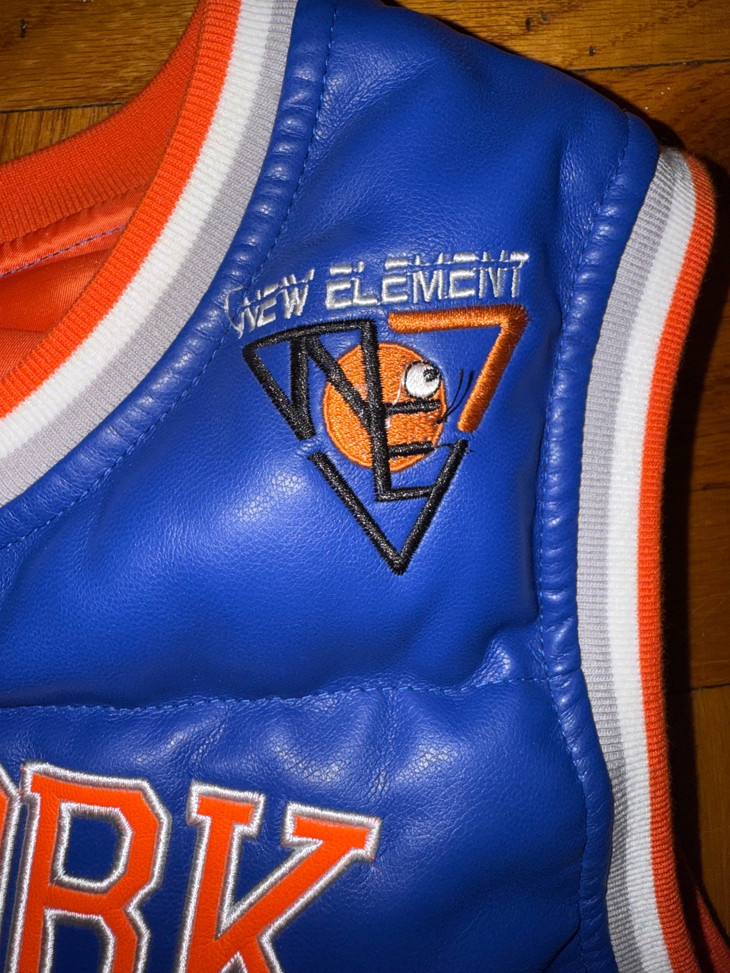 KNICKS PUFFER "Last season"