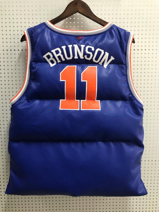 KNICKS PUFFER "Last season"