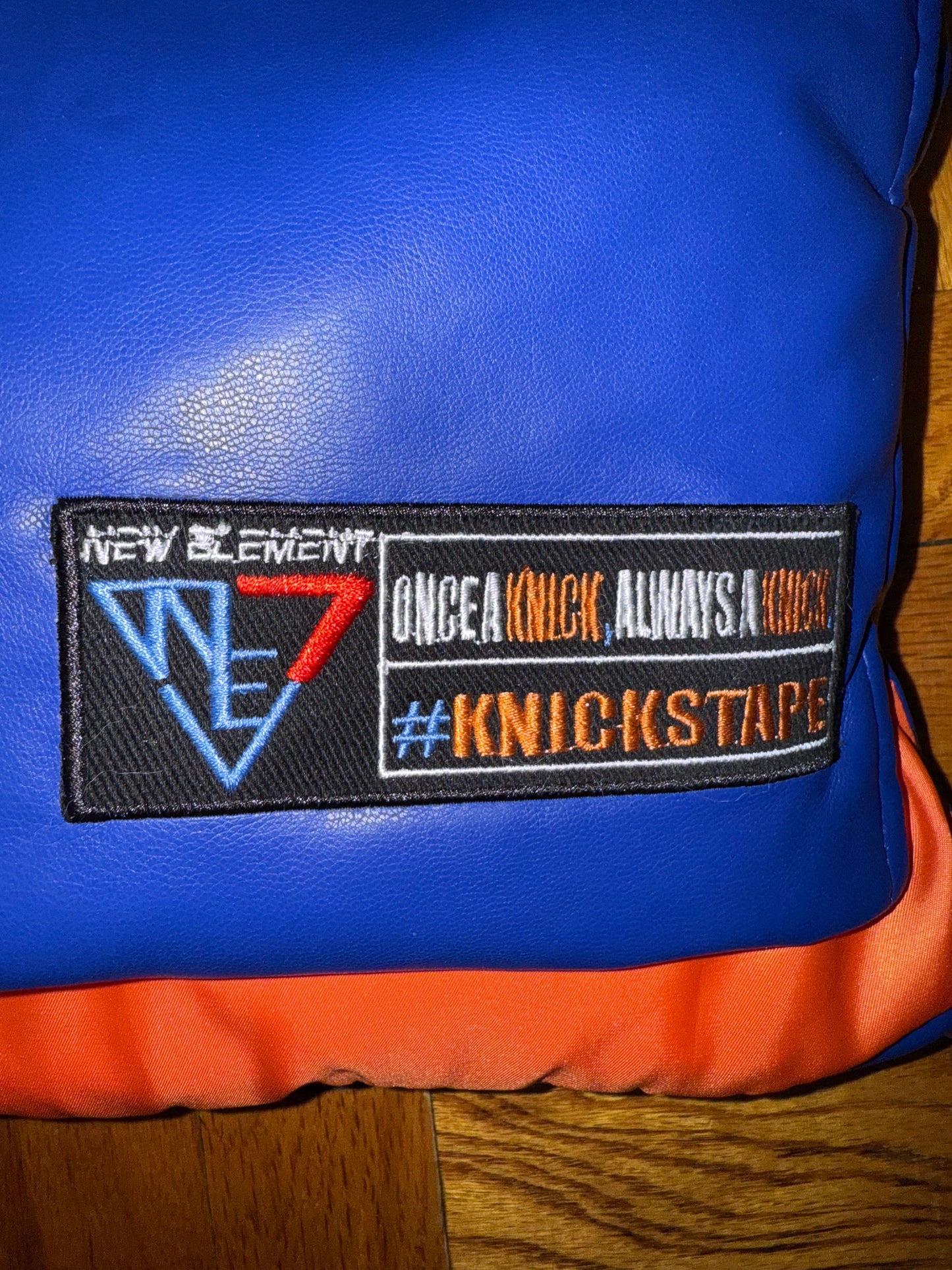 KNICKS PUFFER "Last season"